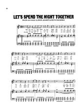 Meaning of Let’s Spend the Night Together by the Rolling Stones