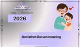 Meaning of Like Father, Like Son by Lil Wayne