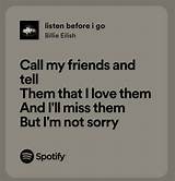 Meaning of Listen Before I Go by Billie Eilish