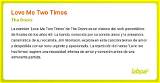 Meaning of Love Me Two Times by Aerosmith