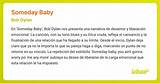 Meaning of Maybe Someday by Bob Dylan