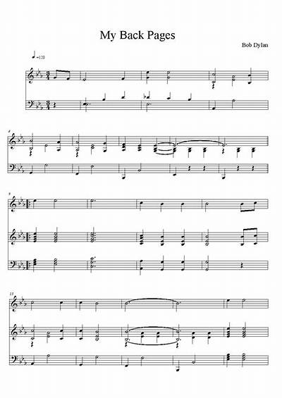 Meaning of My Back Pages by Bob Dylan