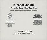 Meaning of Never Say Goodbye by Elton John