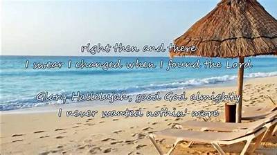 Meaning of Never Wanted Nothing More by Kenny Chesney