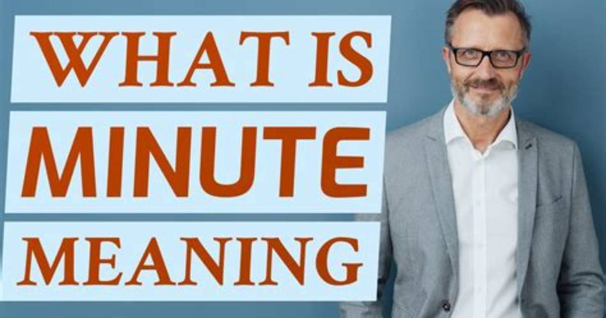 Meaning of One Minute Reference By