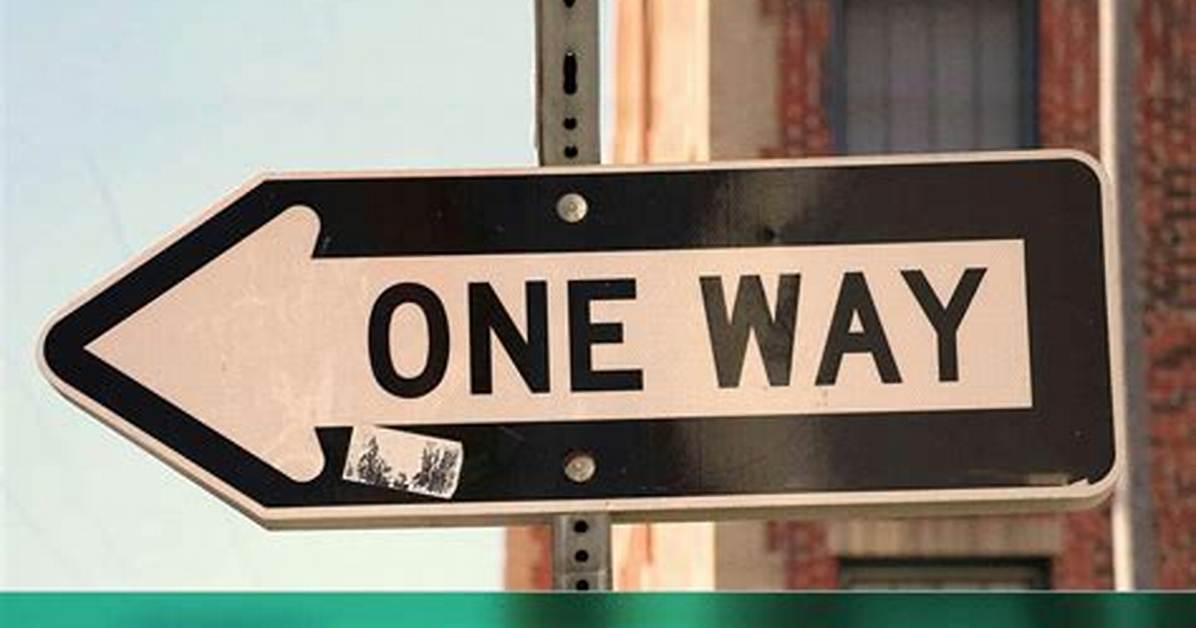 Meaning of One Way Street By