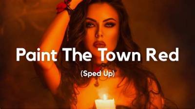 Meaning of Paint the Town Red (Sped Up) by Doja Cat
