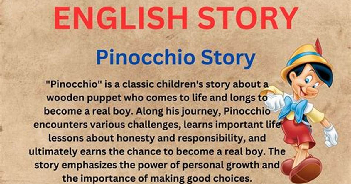 Meaning of Pinocchio Story By