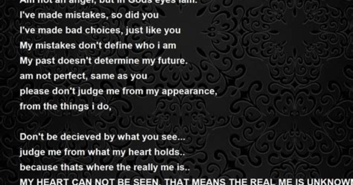 Meaning of Please Don’t Judge Me by Chris Brown