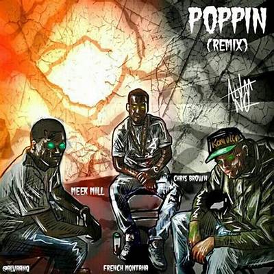 Meaning of Poppin’ (Remix) by Meek Mill