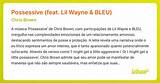 Meaning of Possessive by Lil Wayne