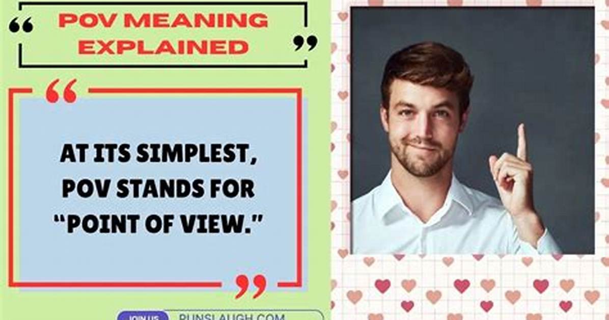 Meaning of Pov By