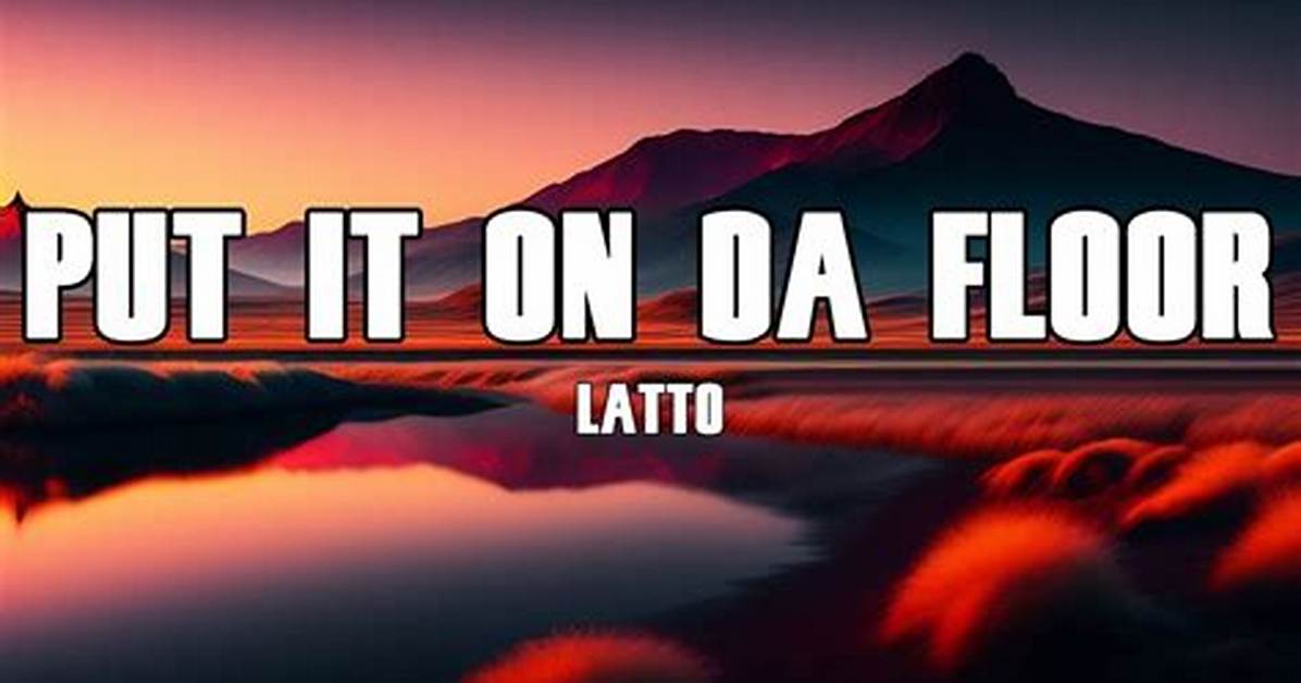 Meaning of Put It on Da Floor Again Mixed by Cardi B
