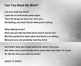 Meaning of Read My Mind by the Killers