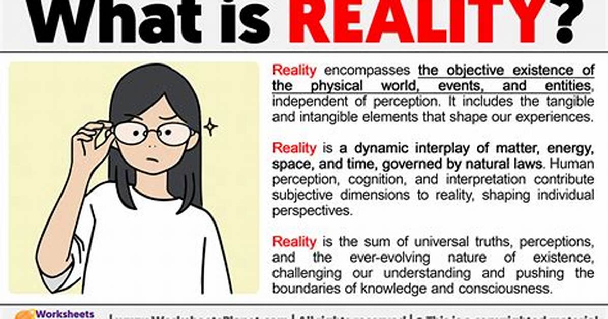 Meaning of Reality By