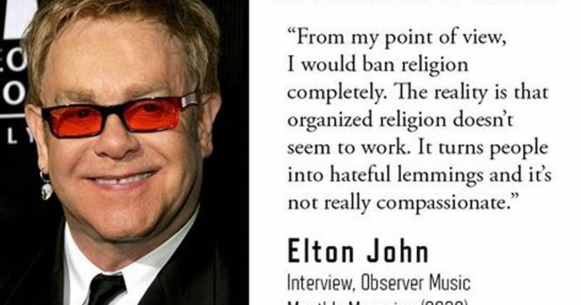 Meaning of Religion by Elton John