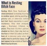 Meaning of Resting Bitch Face by Culture Club