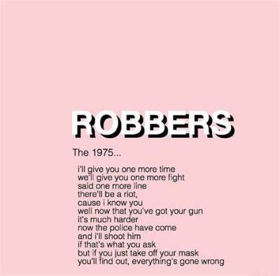 Meaning of Robbers by the 1975