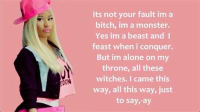 Meaning of Save Me by Nicki Minaj