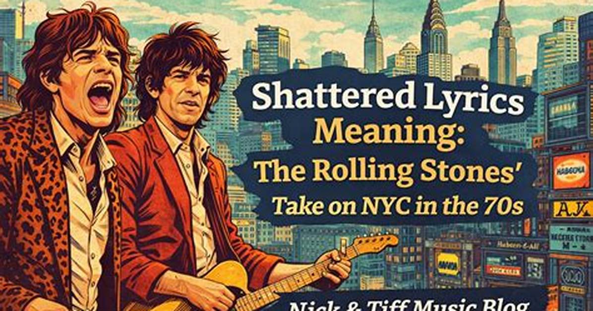 Meaning of Shattered by the Rolling Stones
