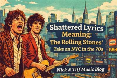Meaning of Shattered by the Rolling Stones