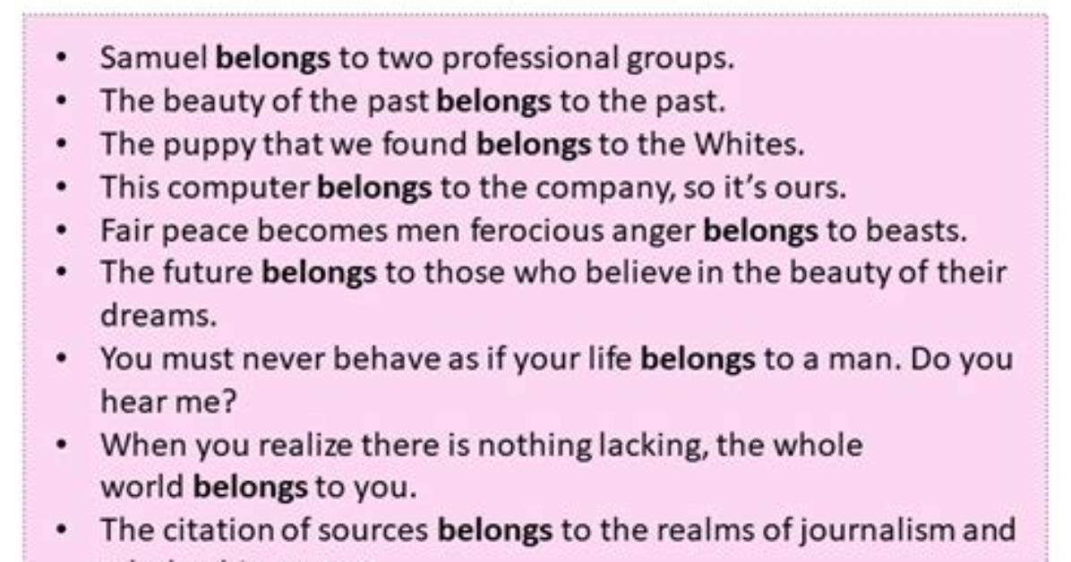 Meaning of She Belongs to Me by Bob