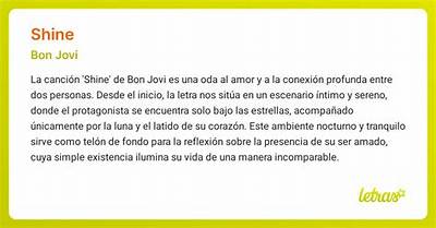 Meaning of Shine by Bon Jovi