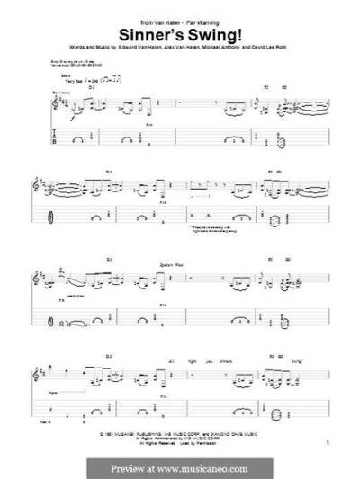 Meaning of Sinner’s Swing by Van Halen