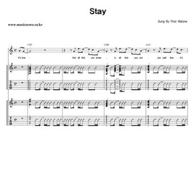 Meaning of ​Stay (Cover) by Post Malone
