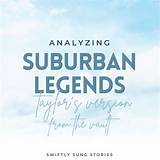 Meaning of Suburban Legends by Taylor Swift