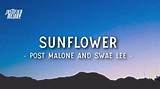 Meaning of Sunflwr by Post Malone
