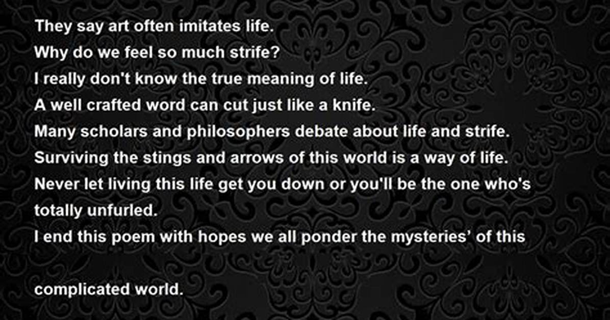 Meaning of That S Life by Mac