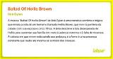Meaning of the Ballad of Hollis Brown by Bob Dylan