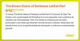 Meaning of the Brown Stains of Darkeese Latifah Part 6-12 (Remix) - Part 1 Only by Schoolboy Q