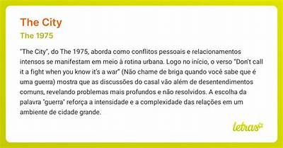 Meaning of the City by the 1975