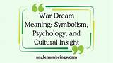 Meaning of the Post War Dream by Pink Floyd