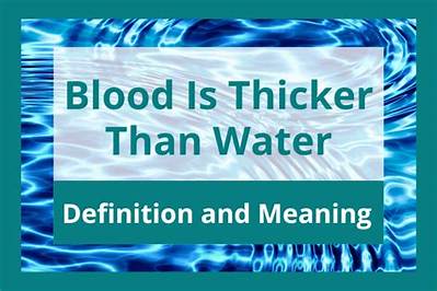 Meaning of Thicker Than Water (Follow Me Gangsta Original) by 50 Cent