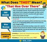 Meaning of Thot Hoe by Future