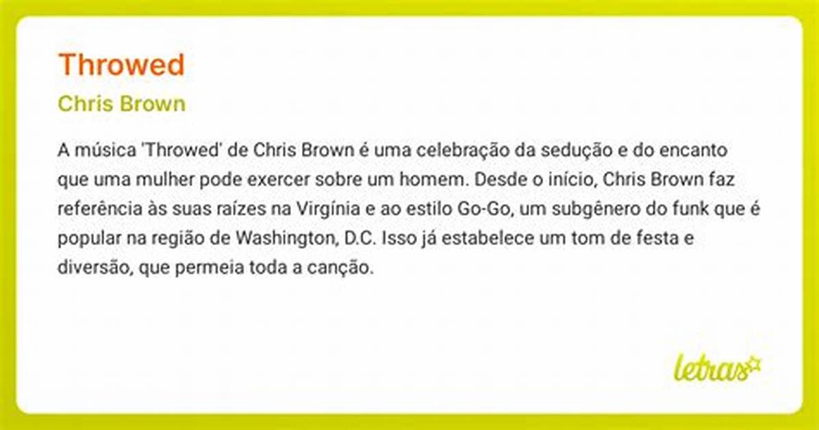 Meaning of Throwed by Chris