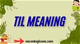 Meaning of ​Til There Was You by Christina Perri