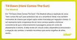 Meaning of Till Dawn (Here Comes the Sun) by the Weeknd