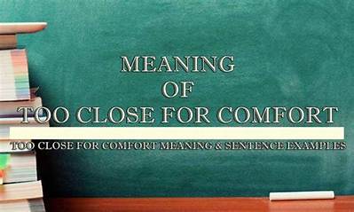 Meaning of Too Close for Comfort by Frank Sinatra
