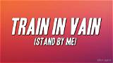Meaning of Train in Vain by the Clash