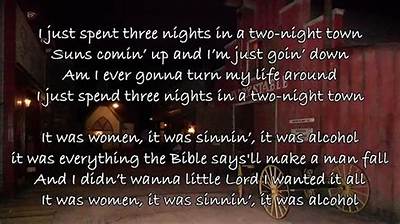 Meaning of Two Night Town by Jason Aldean