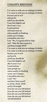 Meaning of Unhappy Birthday by the Smiths