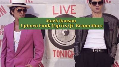 Meaning of Uptown Funk (Live) by Bruno Mars