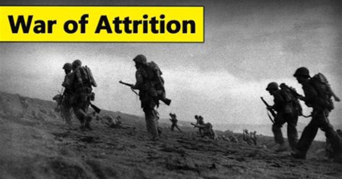 Meaning of War of Attrition by Tears For
