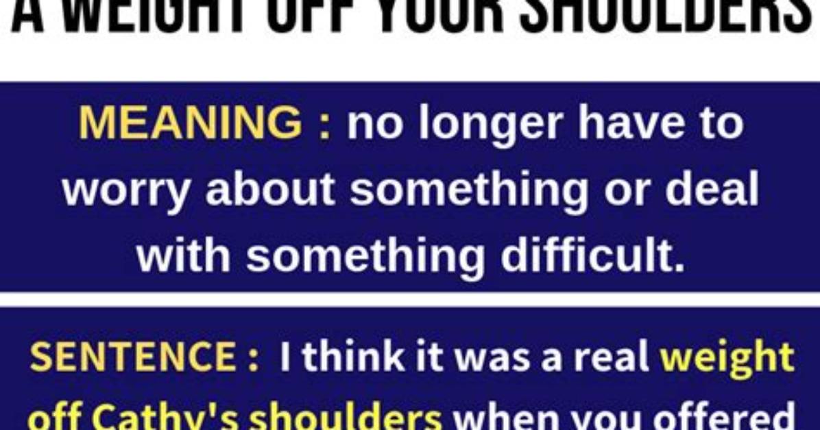Meaning of Weight on My Shoulders by Rod