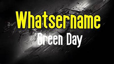 Meaning of Whatsername by Green Day