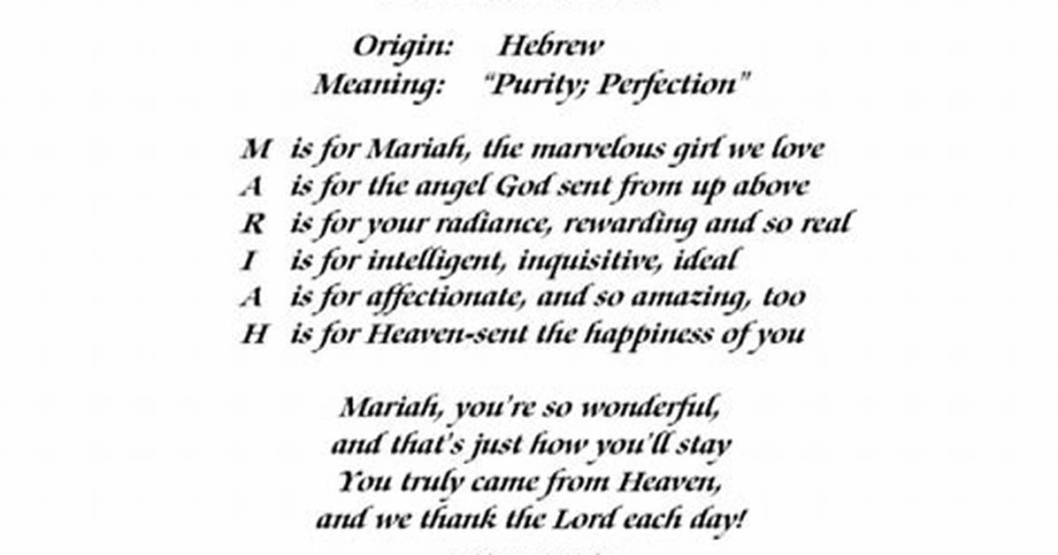 Meaning of with You by Mariah